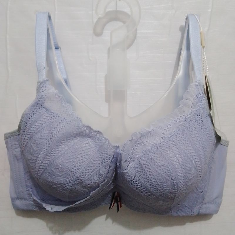 BRA BH Mei 127 kawat busa tipis empuk brokat cup B