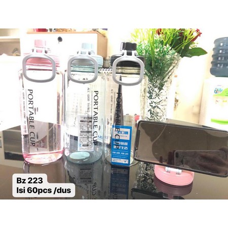 botol minum plastik 1L portable 223