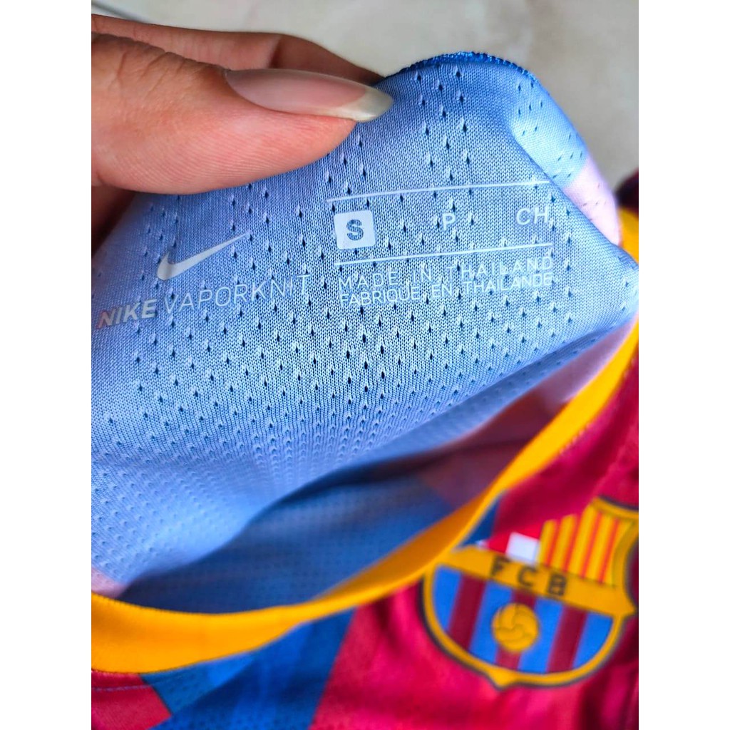 PLAYER ISSUE - JERSEY BOLA VAPORKNIT BARCELONAA 4TH FOURTH 2020-2021 AEROSWIFT HQ IMPORT