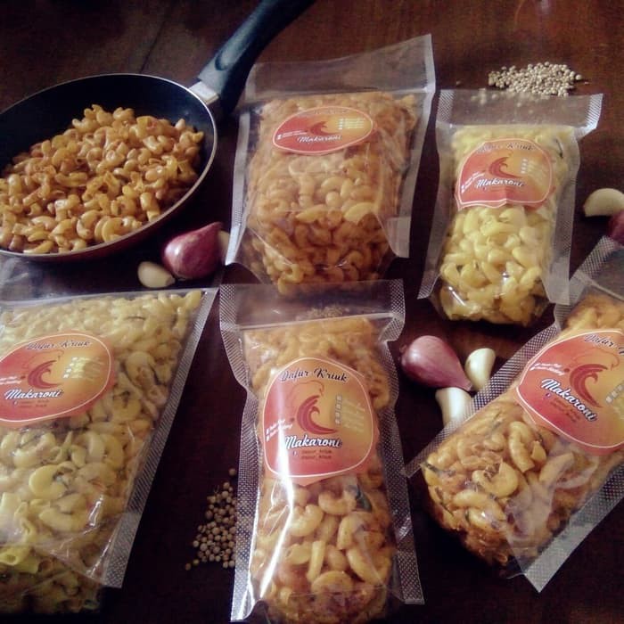 

Makaroni Kriuk Aroma Asli Ayam Goreng Dapur_Kriuk 100gr Gurih Jeruk