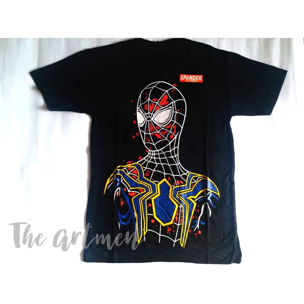 Spiderman Neon / Kaos Anak / Kaos Pria