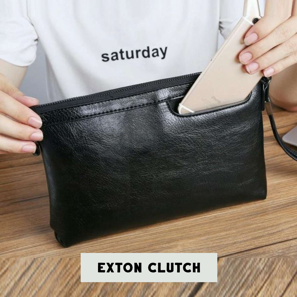 Sale Ms Clutch Bag - Tas Tangan Kulit Pria Kyojin Code V7727