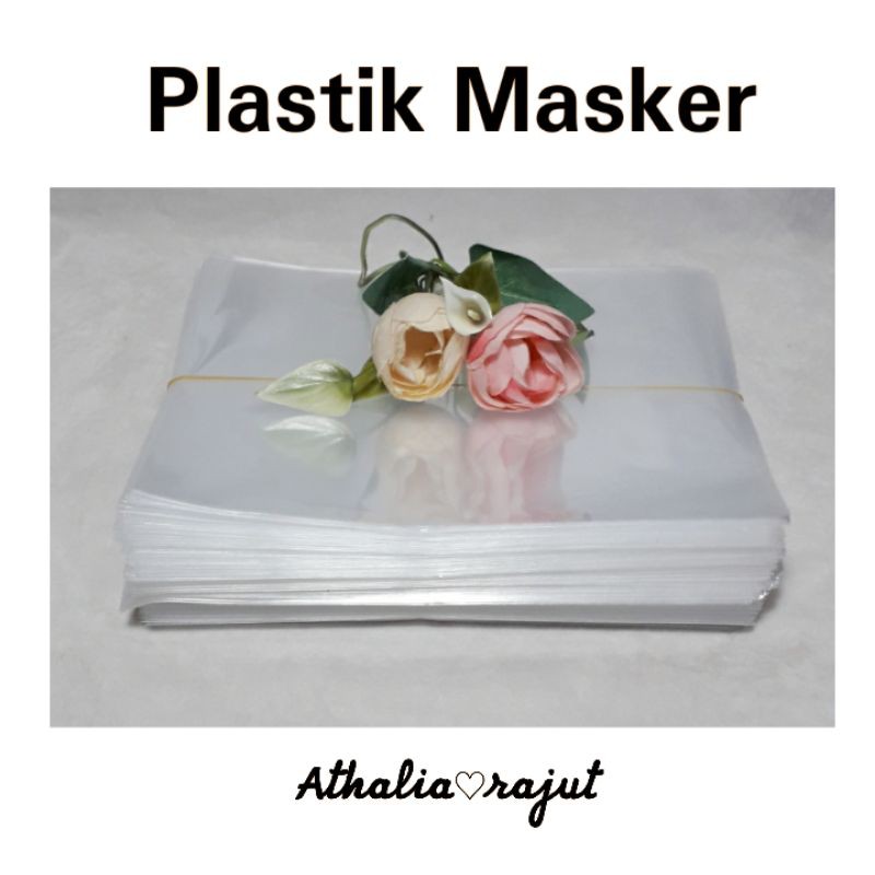 Plastik kaca untuk Masker / Plastik opp
