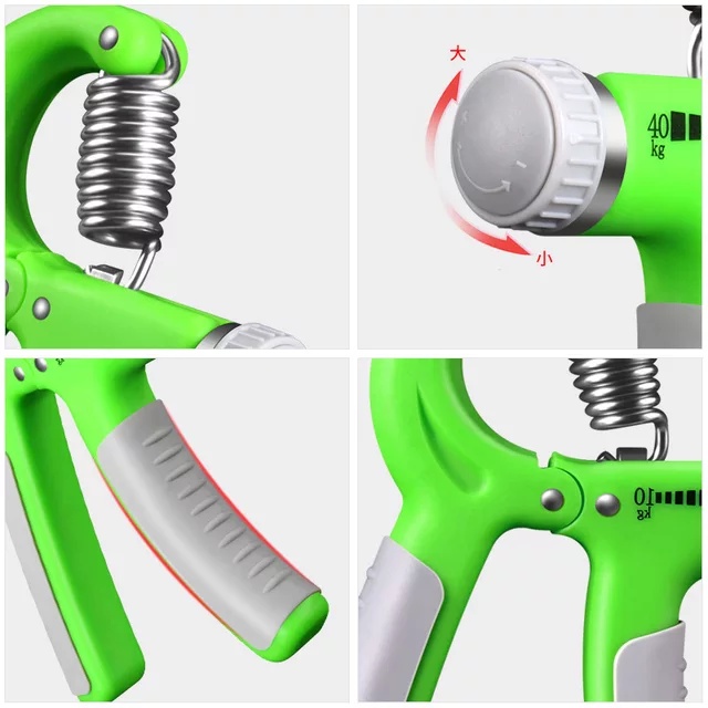 Hand Grip Adjustable Alat Latihan Otot Alat Penguat Otot Tangan 5-60Kg Hand Grip Alat Fitness Cengkraman Gengaman Tangan