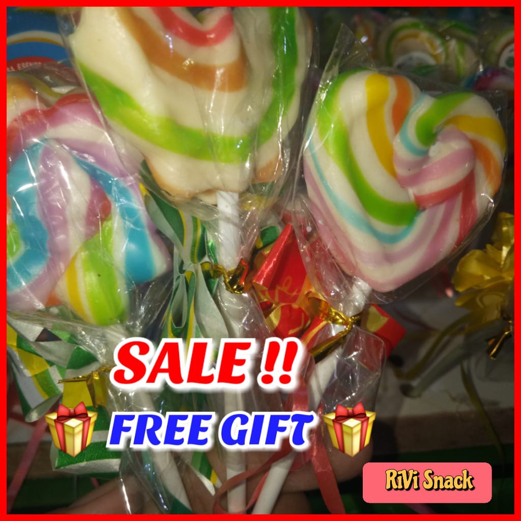 [PROMO] PERMEN LOLIPOP PITA/PERMEN LOLI/SOUVENIR ULANG TAHUN/SUPENIR/SUVENIR ULTAH