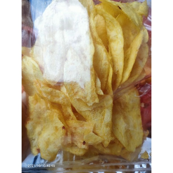 

KERIPIK KENTANG ORIGINAL 150GR VEGAN VEGETARIAN GARING ENAK BUATAN BARU