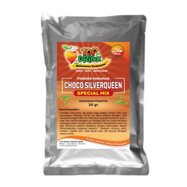 

Serbuk Minuman Special Mix Rasa CHOCO SILVERQUEEN Sachet 35 Gram