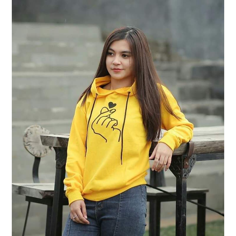 SWEATER HOODIE SARANGHEO SIZE M-XL UNISEX