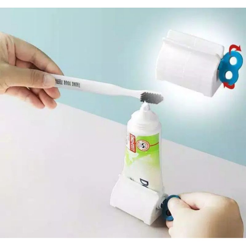Dispenser Odol - Tooth Paste Holder / Penjepit Pasta Gigi Model Putar