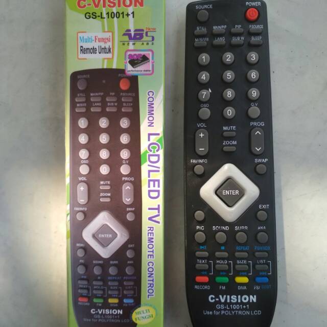 Remote tv polytron tabung LCD LED