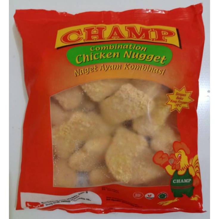 

Champ chicken nugget 500 gr.