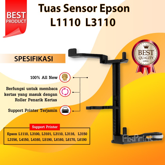 Tuas Sensor Kertas EPSON L1110 L3110 L3116 L3150 L3156 NEW ORIGINAL