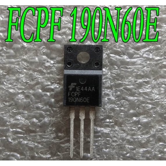 2pcs Ic 190N60E FCPF190N60E FCP190N60E