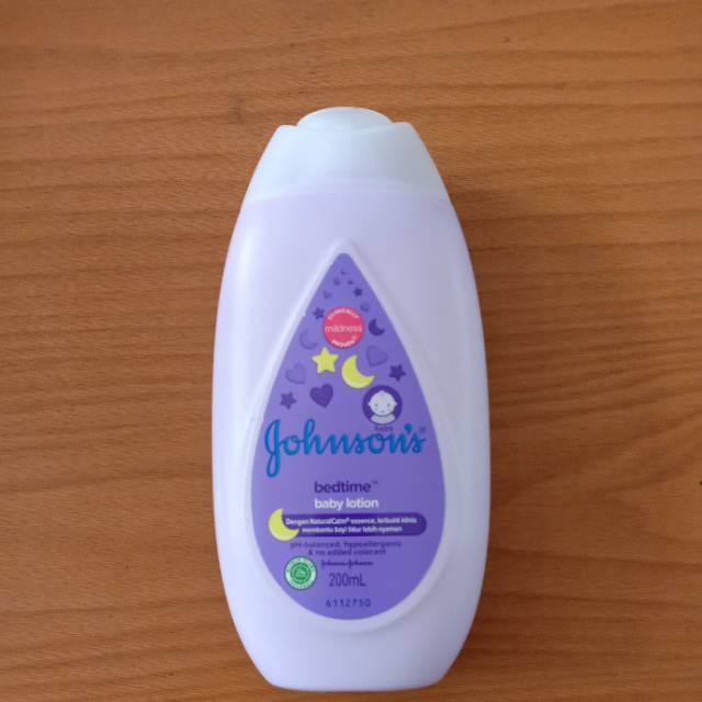 johnsons baby lotion milk rice dan bedtime regular isi 200ml