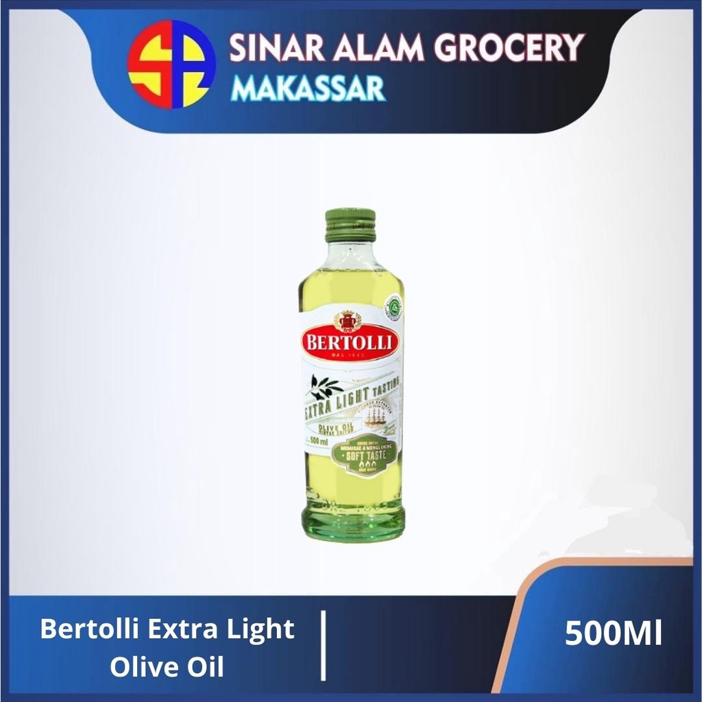 

Bertolli extra light olive oil 500 ml soft /minyak zaitun/olive oil