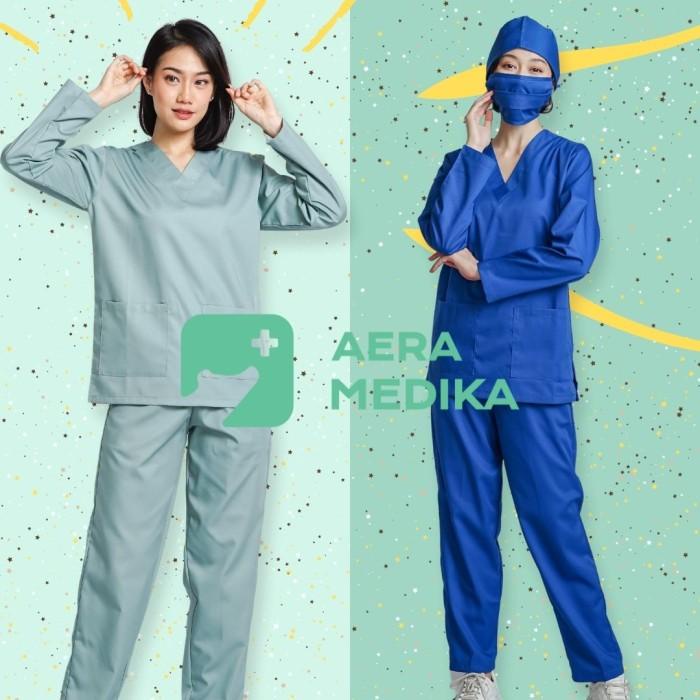 Seragam Oka/ Baju Jaga Lengan Panjang (Hera Medika)