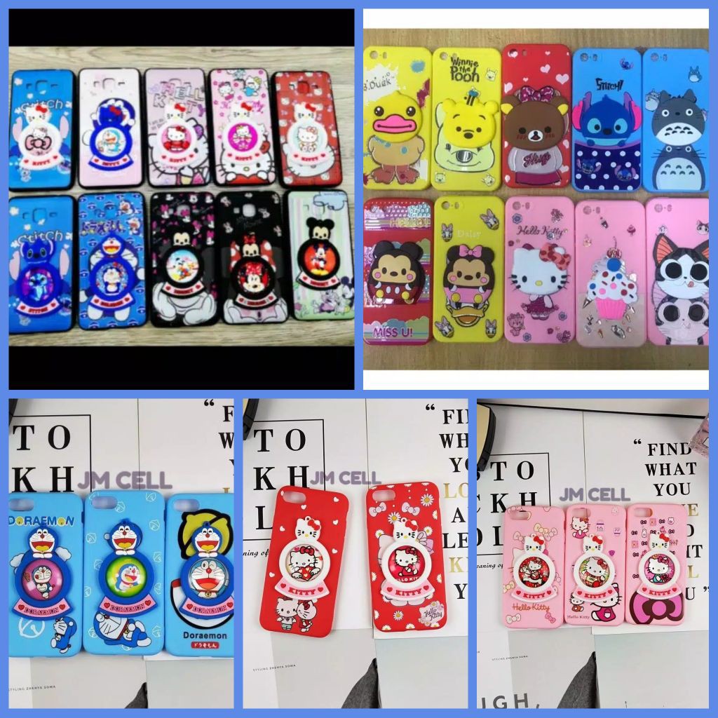 SOFT CASE TIMBUL KACA KARAKTER SAMSUNG A20 / A30