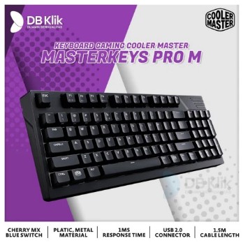 Keyboard GAMING Cooler Master Masterkeys PRO M &quot; Mechanical Blue Switch &quot;