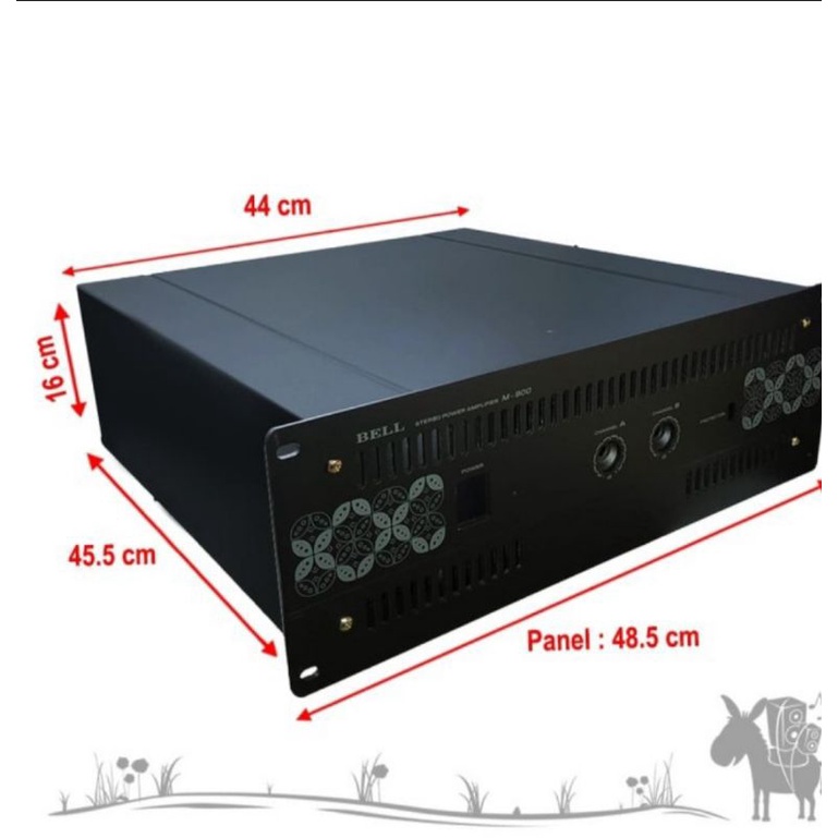 BOX POWER AMPLIFIER BOX BELL M 900