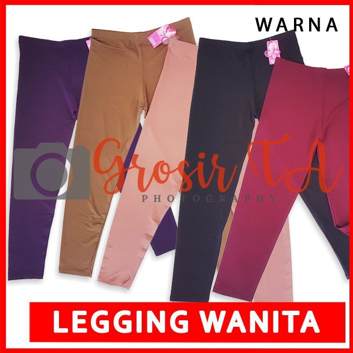 LEGGING IVANOVA CELANA LEGING PANJANG WANITA KAOS WARNA SIZE L XL XXL PREMIUM HARGA OK