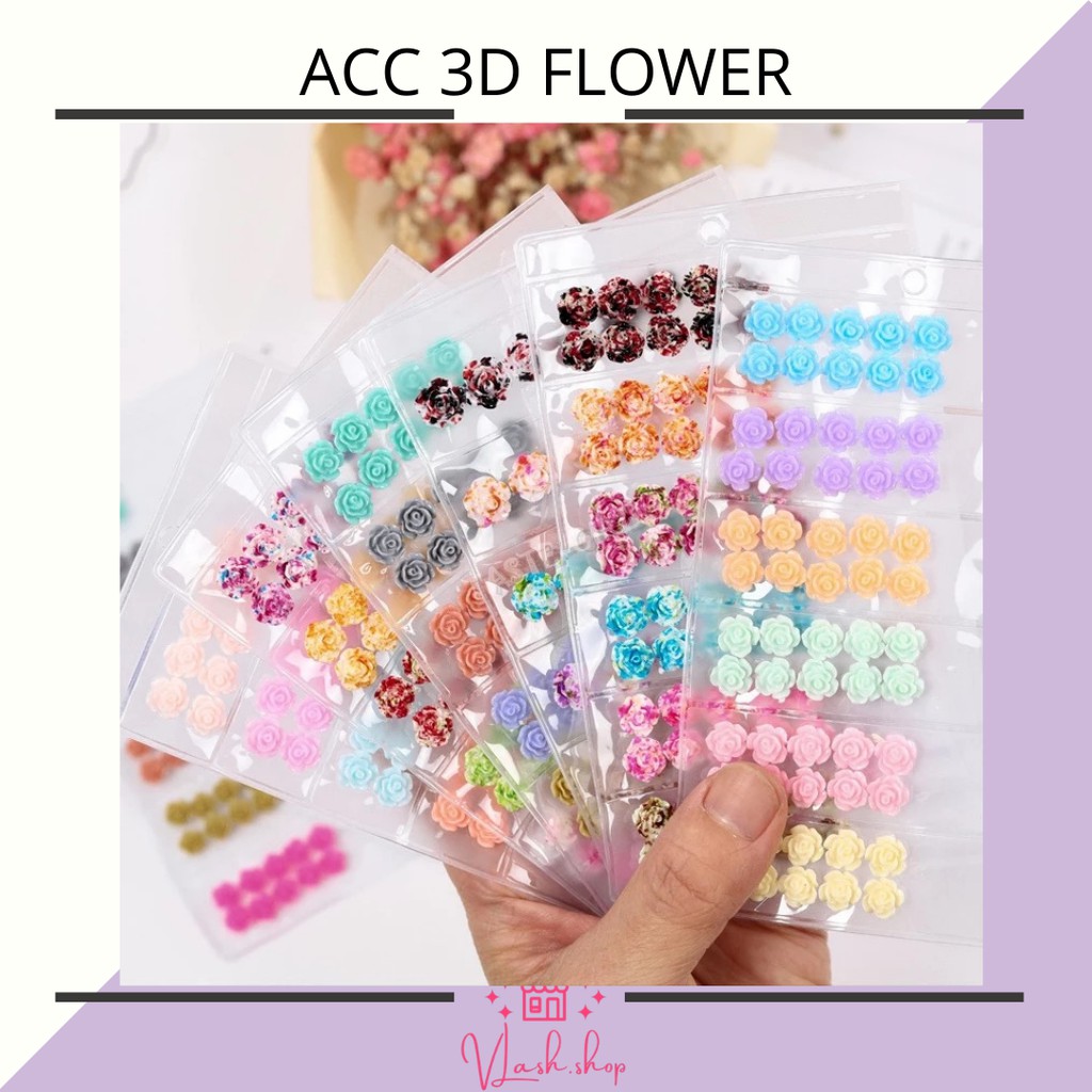 NAIL ACCESORIES 3D FLOWER