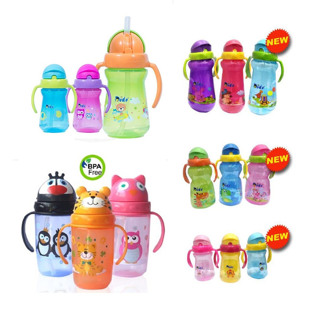 DODO MURAH SPORT HANDLE CUP / BOTOL MINUM SEDOTAN BAYI ANAK TRAINING CUP DDC005 DDC006 DDC007 DDC008