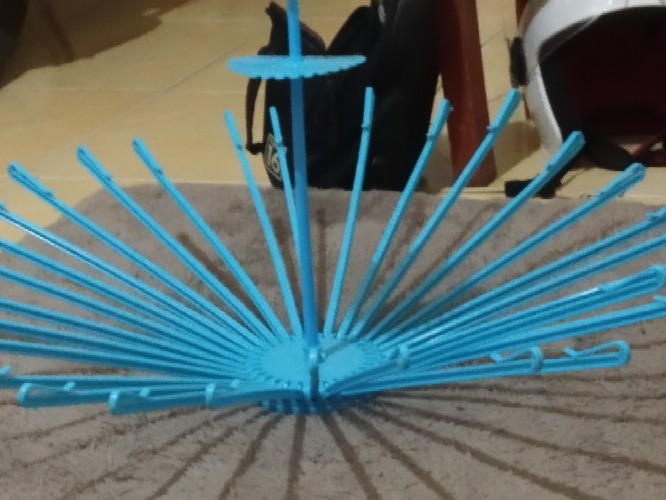 Folding Hanger 30 Sticks / Hanger Baju Bayi / Hanger Baju Lipat