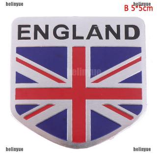 1Pc Stiker Emblem Logo Bendera Inggris Bahan Alloy untuk 1Pc Stiker Emblem Logo Bendera Inggris Bahan Alloy untuk