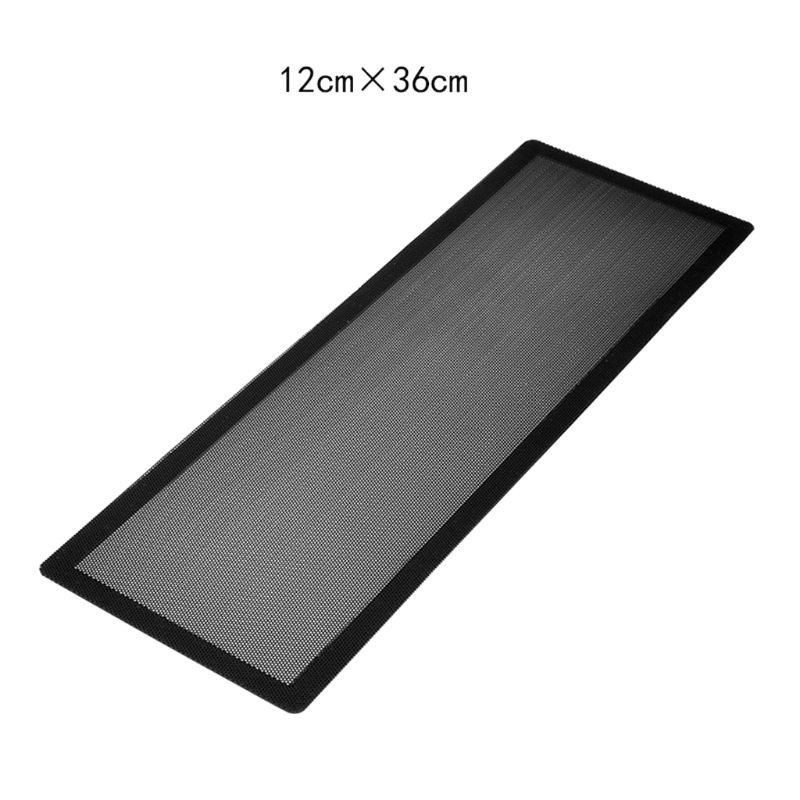 Cover Kipas Pendingin Magnetik Bahan Pvc Ukuran 14x28mm / 12x36mm Tahan Debu Untuk Aksesoris Komputer