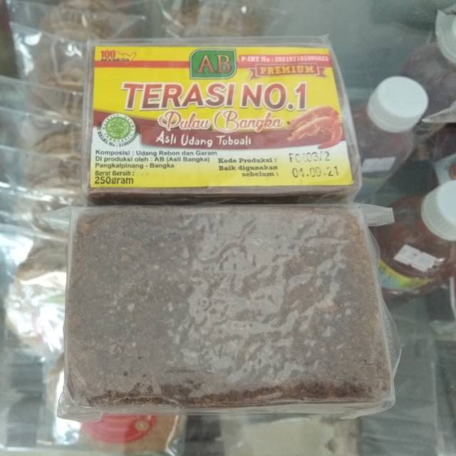 

Terasi No.1 AB : 250 Gr / 500 Gr