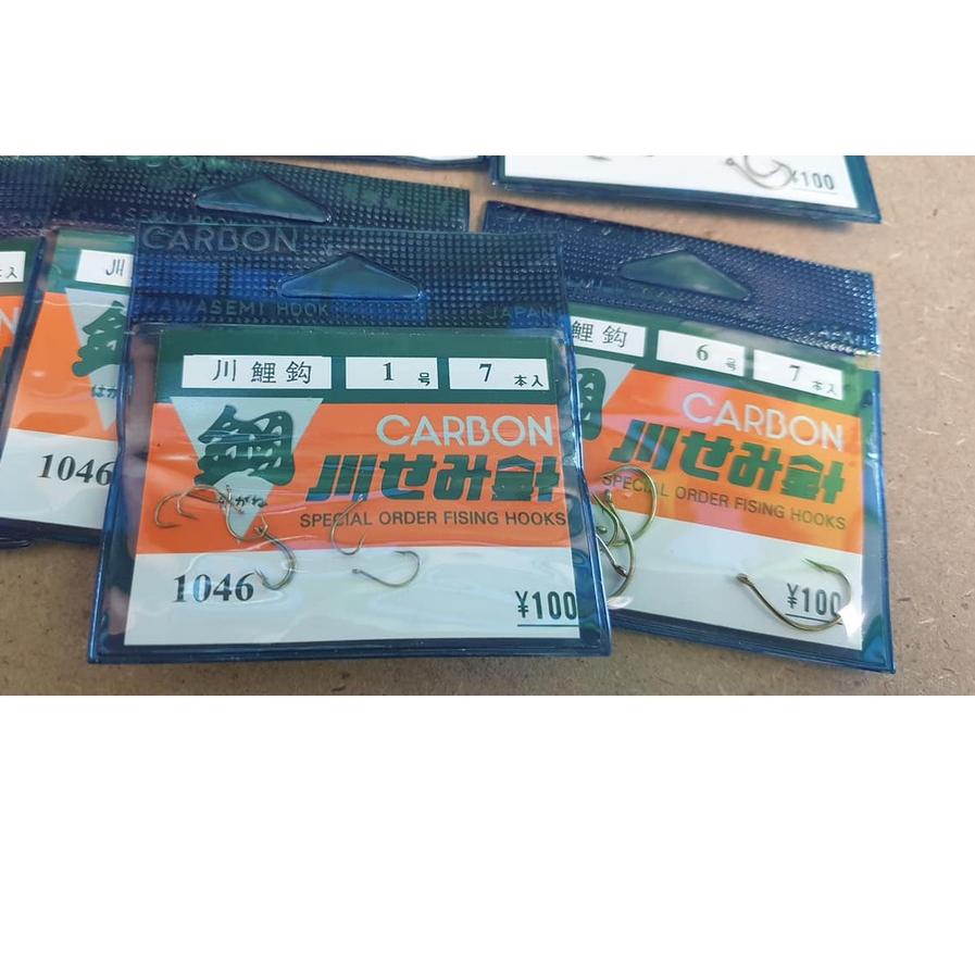 Khusus✅ Mata kail / pancing carbon Jepang tipe Bagong (1046) |Borong|Kualitas nomer 1|Cepat