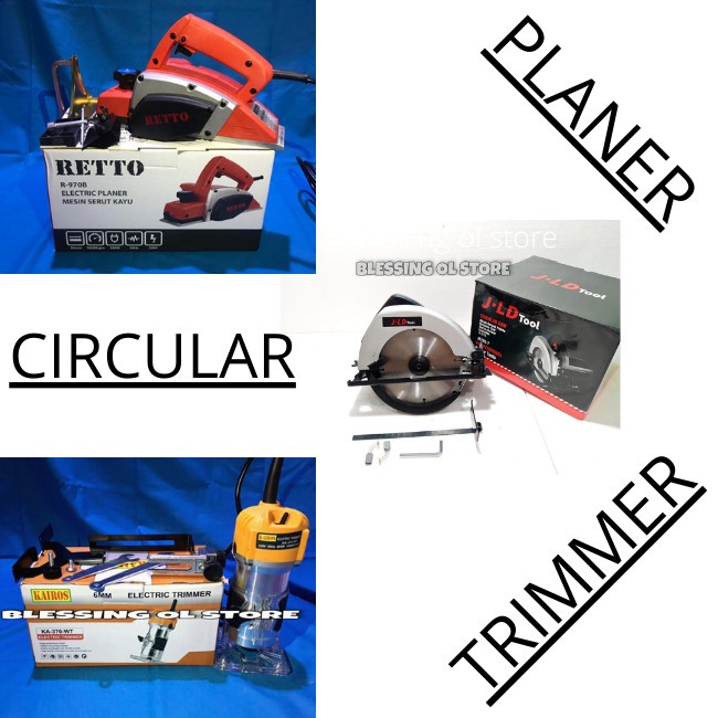 PAKET KAYU / MESIN SERUT KAYU / CIRCULAR SAW / MESIN PROFIL KAYU