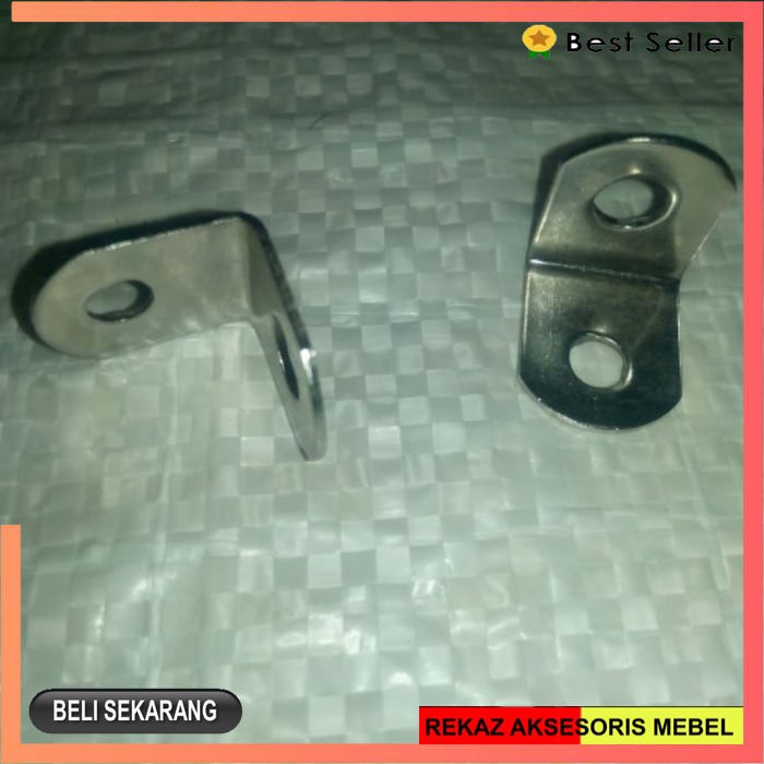 PLAT SIKU L 2x2 STAINLESS