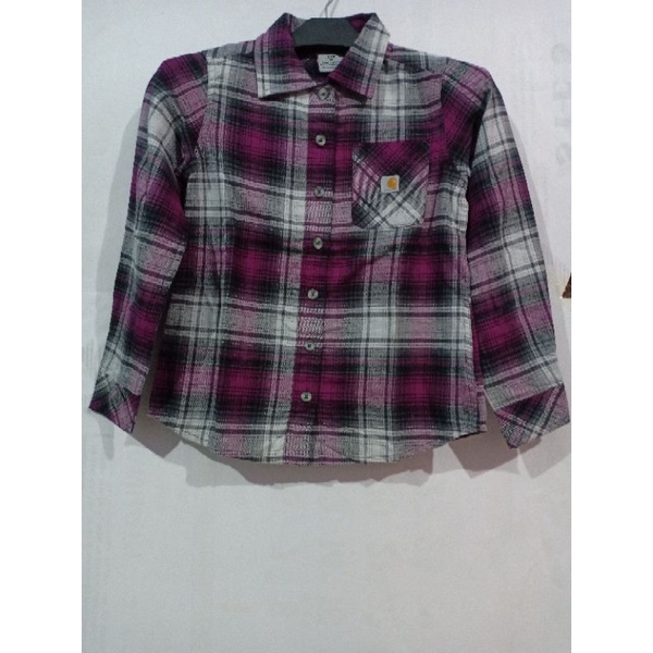 kemeja flanel anak Carh*rtt