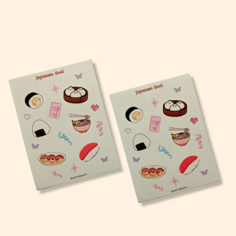 

JAPANESE FOOD STICKER