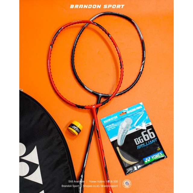 Raket Yonex Badminton Voltric 100 & Voltric 200