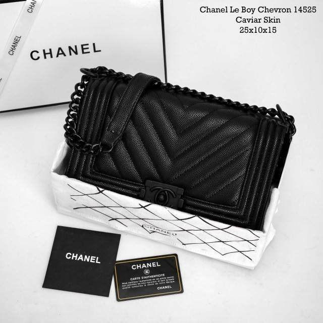 Best Seller Chanel Boy Chevron 14525