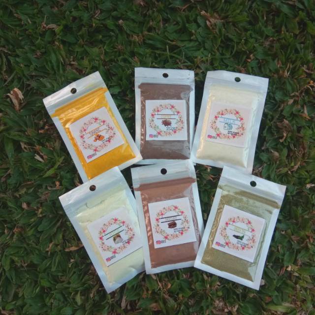 MASKER ORGANIK / MASKER WAJAH / MASKER BUBUK