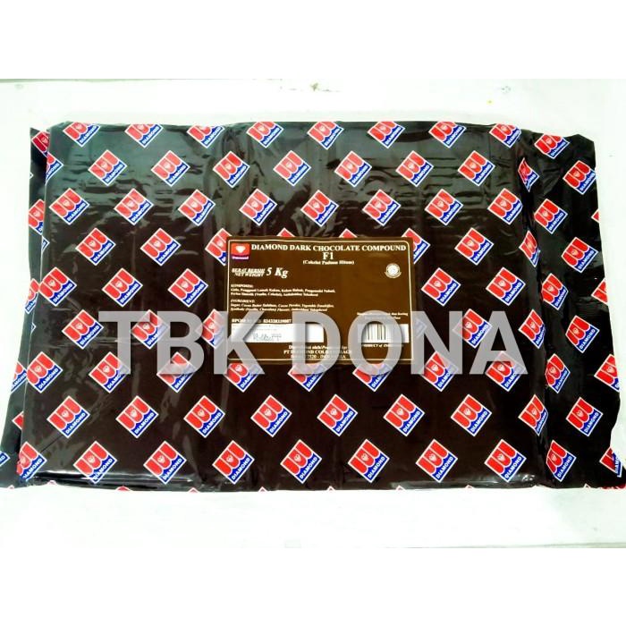 

Sale Diamond Dark Chococlate Compound 5 Kg / Cokelat Diamond 5 Kg Murah 054