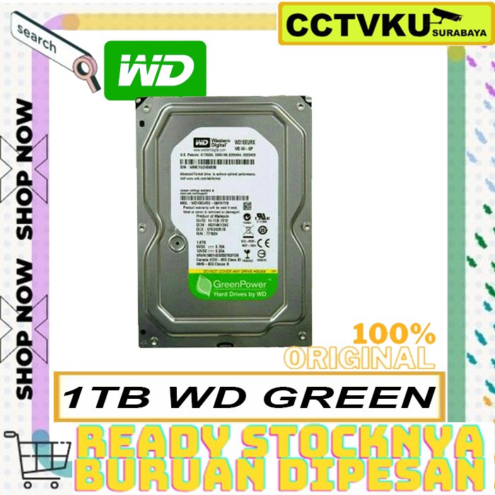 HARDISK 1TB  WD GREEN