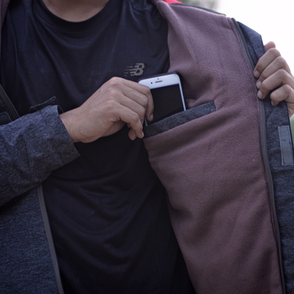 Greenforest Bunaken Jaket Gunung Waterproof Inner Polar Pria dan Wanita-5