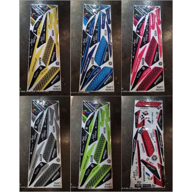 (COD) STRIPING VIXION OLD MANDALIKA