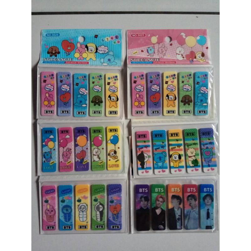 

pembatas bt21 hologram
