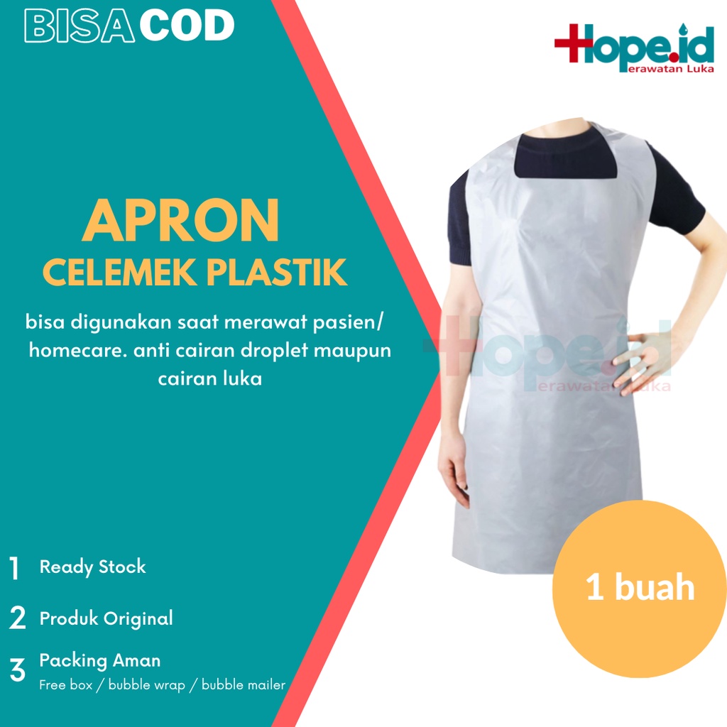 Apron Celemek Plastik