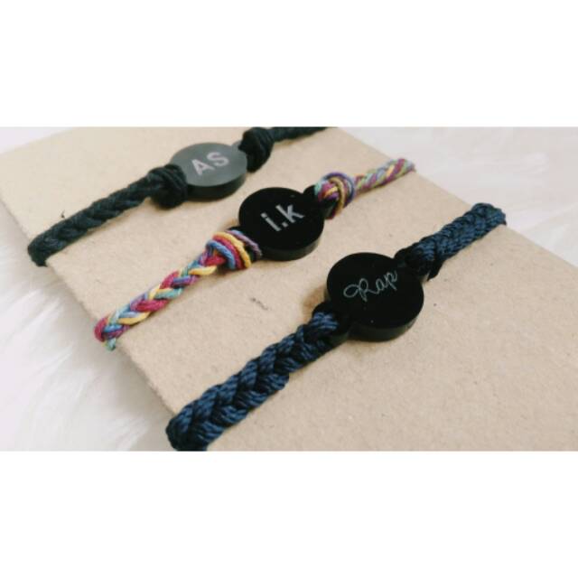  GELANG  INISIAL  C2 GELANG  COUPLE  Shopee Indonesia