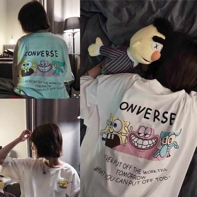 [CLEARANCE SALE] COTTON OVERSIZE TEE TSHIRT ATASAN UNISEX WANITA KAOS CEWEK  MX990