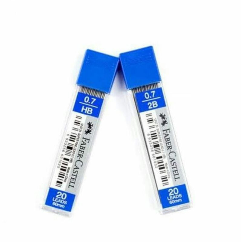 

Faber-castell Refill Isi Pensil Mekanik 2B Lead Faber Castell 0.7 2B dan HB