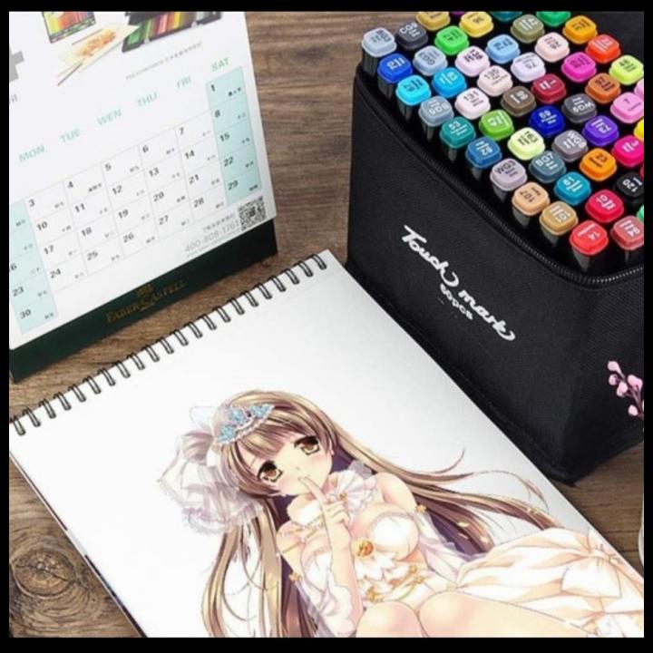 

Spidol 40 Warna Anak Gambar Sketsa Twin Marker Sketch Copic