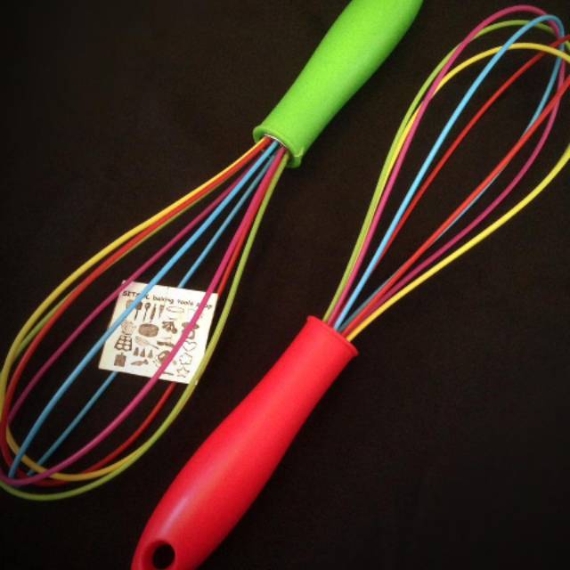 Ballon whisk silicon/kocokan telur& adonan