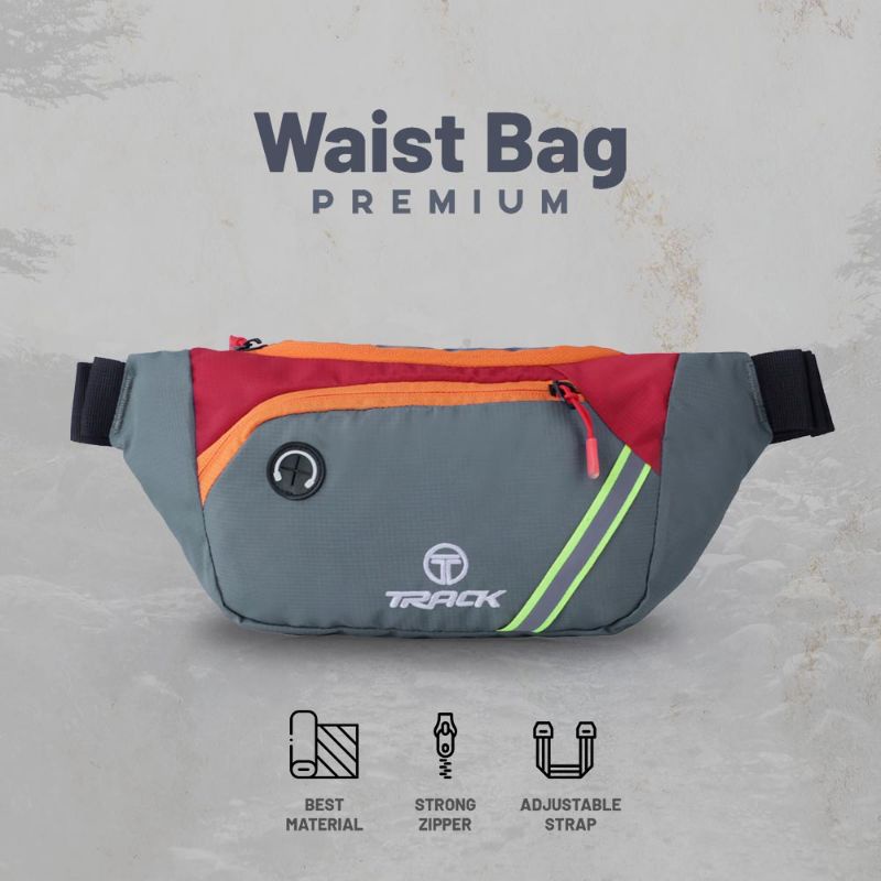 Tas Selempang Pria Unisex Waterproof | Salempang Slingbag Track Distro Terbaru Premium